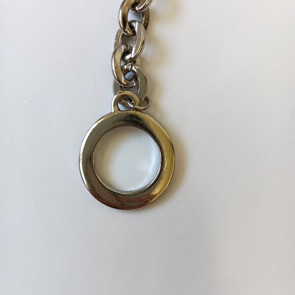 Women's Silver Cable Chain Belt One Size - Picture 6 of 8